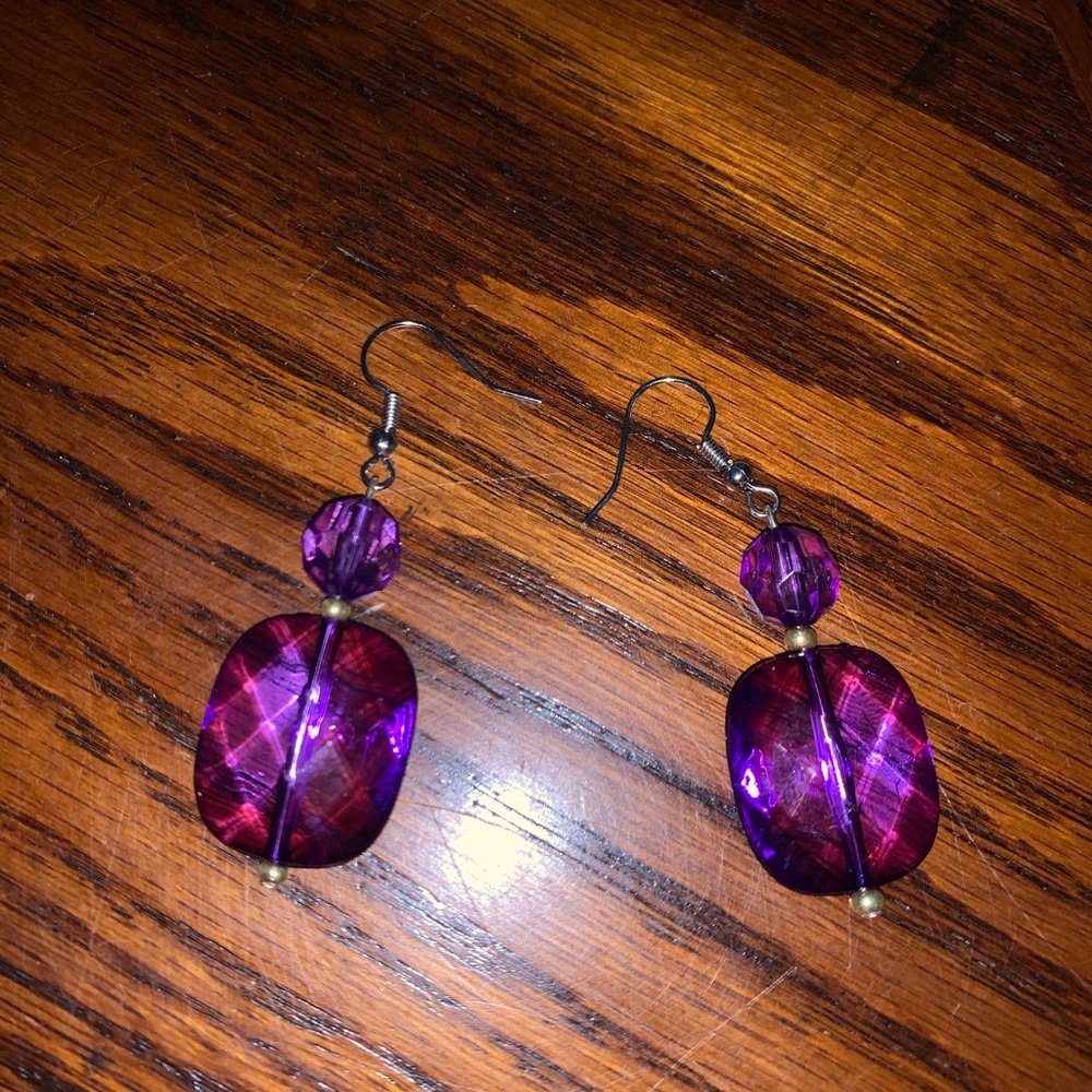 Large purple gems